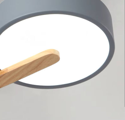 Nordic Style Modern Wood Ceiling Chandelier