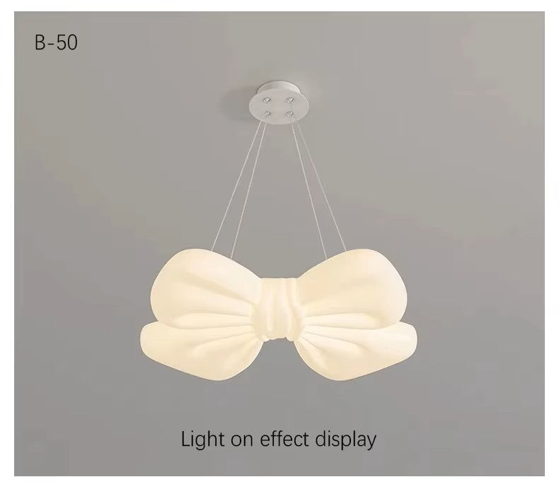 Creative Bow Shape Bedroom LED Ceiling Chandelier🎀