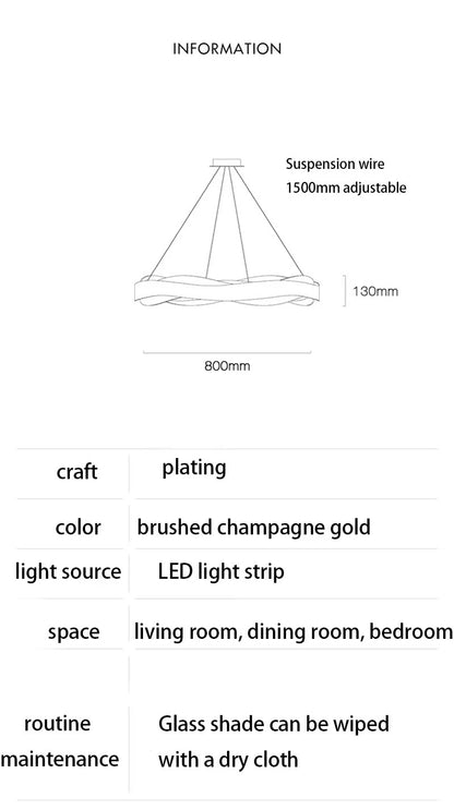Luxury Chandeliers Ceiling Pendant Lamps