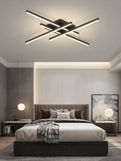 Modern LED Ceiling Lamp Lights 30/50CM Square Line