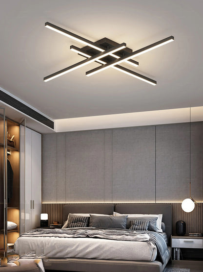 Modern LED Ceiling Lamp Lights 30/50CM Square Line