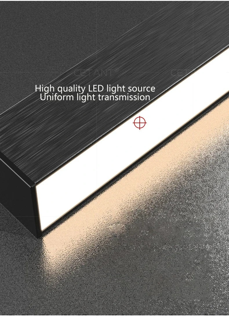 Modern LED Ceiling Lamp Lights 30/50CM Square Line