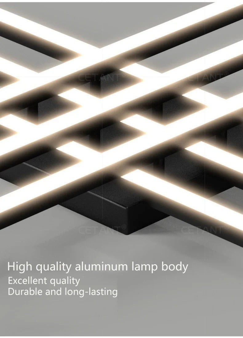 Modern LED Ceiling Lamp Lights 30/50CM Square Line