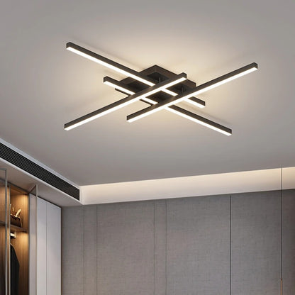 Modern LED Ceiling Lamp Lights 30/50CM Square Line