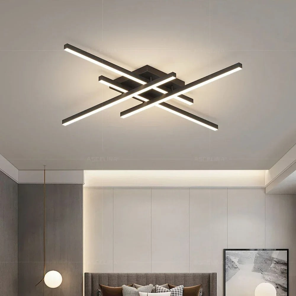 Modern LED Ceiling Lamp Lights 30/50CM Square Line