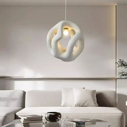 Modern Twist Pendant Lamp E27 Hanging Chandelier