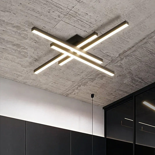 Modern LED Ceiling Lamp Lights 30/50CM Square Line