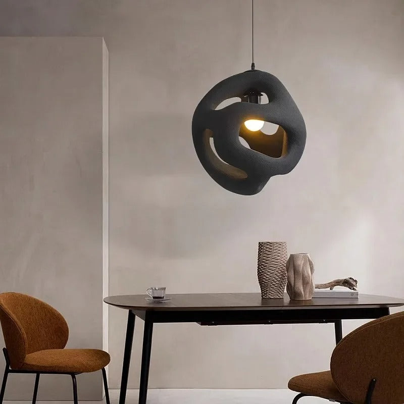 Modern Twist Pendant Lamp E27 Hanging Chandelier