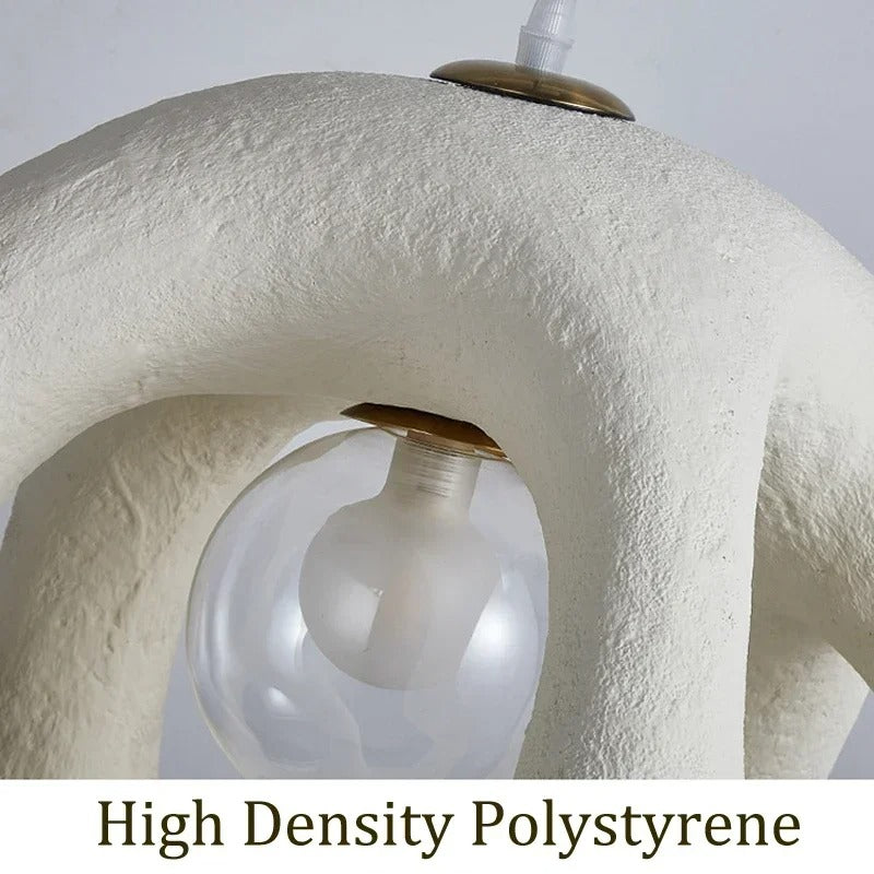 Modern Twist Pendant Lamp E27 Hanging Chandelier