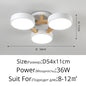 Nordic Style Modern Wood Ceiling Chandelier