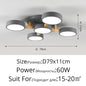Nordic Style Modern Wood Ceiling Chandelier