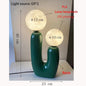 creative Art resin double-ended table lamp lights
