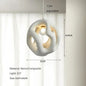 Modern Twist Pendant Lamp E27 Hanging Chandelier