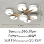 Nordic Style Modern Wood Ceiling Chandelier