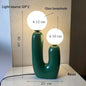 creative Art resin double-ended table lamp lights