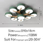 Nordic Style Modern Wood Ceiling Chandelier